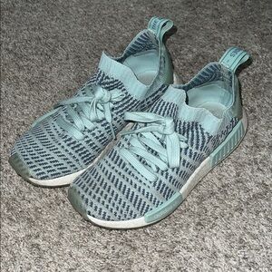 Adidas tennis shoes.